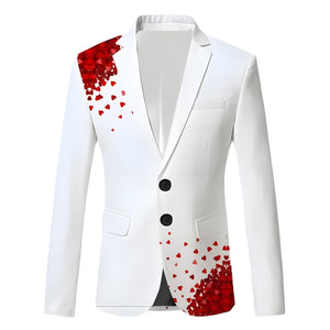 The Phelan Slim Fit Blazer Suit Jacket Walter Dixxon White XXS 