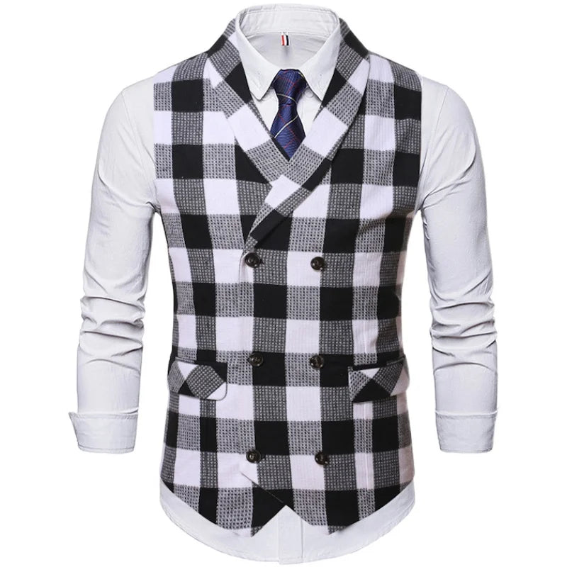 The Orwell Plaid Vest WD Styles XS 