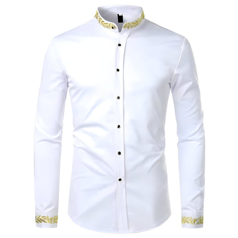 The Emory Long Sleeve Shirt - Multiple Colors WD Styles White S 