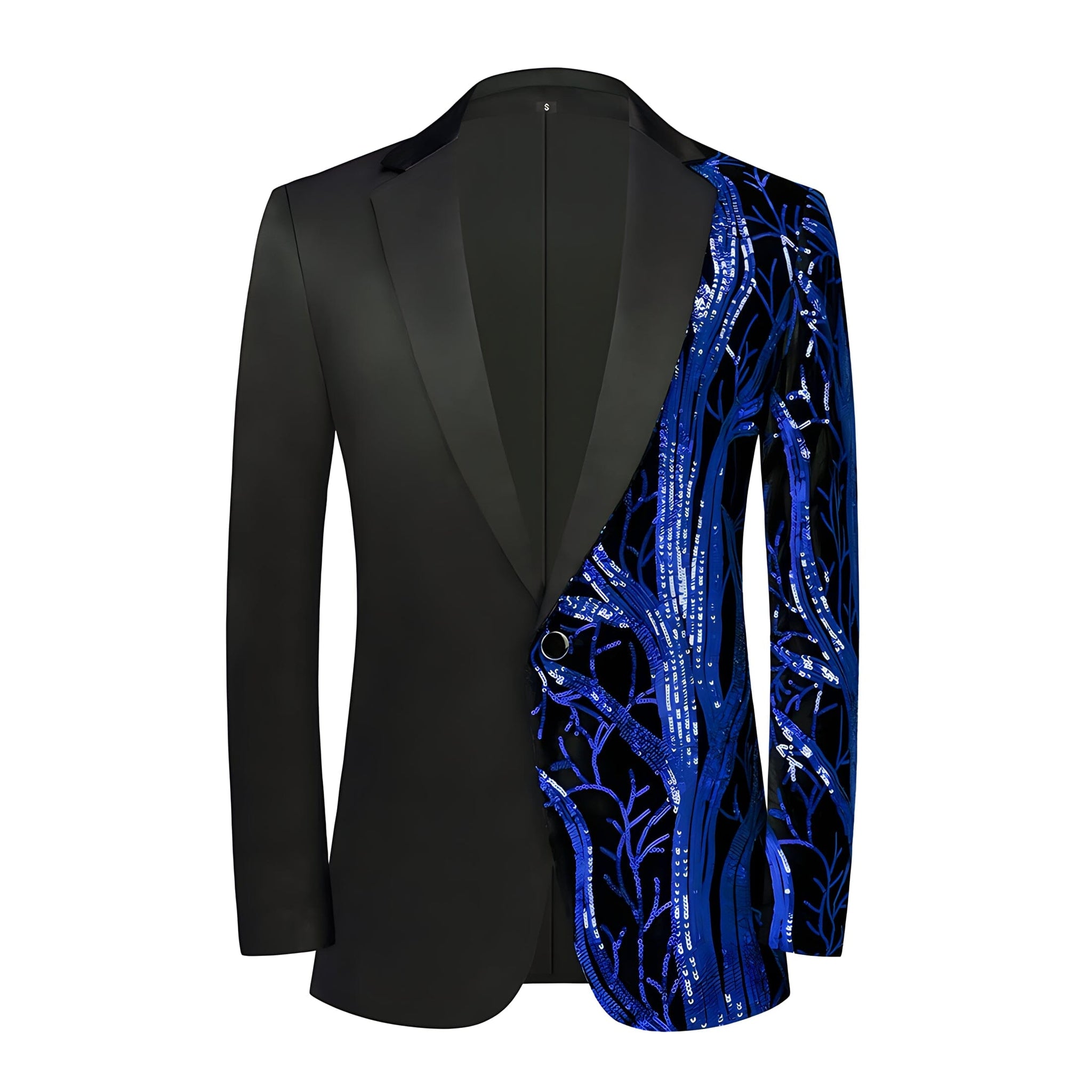 The Meridian Slim Fit Blazer Suit Jacket - Cobalt WD Styles XXS 