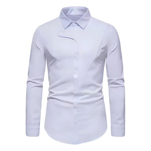 The Trenton Long Sleeve Shirt - Multiple Colors Hypersku White L 