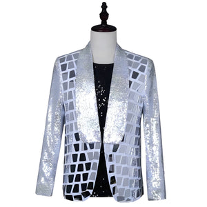 The Francesco Slim Fit Sequin Blazer Suit Jacket William // David 