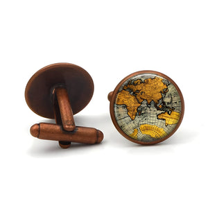 The Explorer Luxury Cuff Links - Multiple Colors Shop5798684 Store Copper 