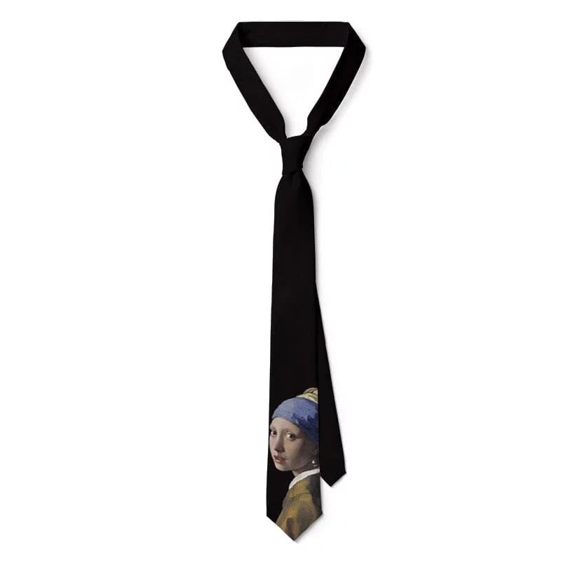 The The Girl With A Pearl Earring Neck Tie WD Styles 