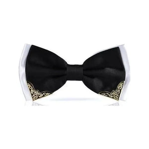 The Monte Carlo Steel-Tip Bow Tie - Multiple Colors william-david Black 