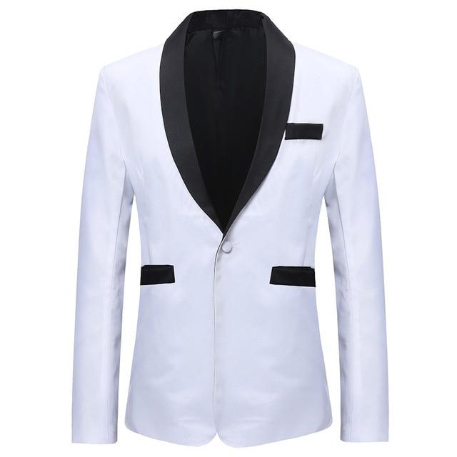 The "Jamison" Slim Fit Blazer Suit Jacket Bluskyer Store M 